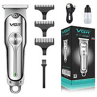 Машинка для стрижки волос VGR V-071 аккумуляторная беспроводная