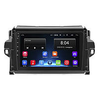 Штатная магнитола 9" Lesko для Toyota Fortuner II Рестайлинг 2020-н.в. 2/32Gb Wi-Fi GPS Base 6шт