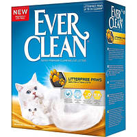 Ever Clean Litter Free Paws комкующийся наполнитель для кошачьего туалета