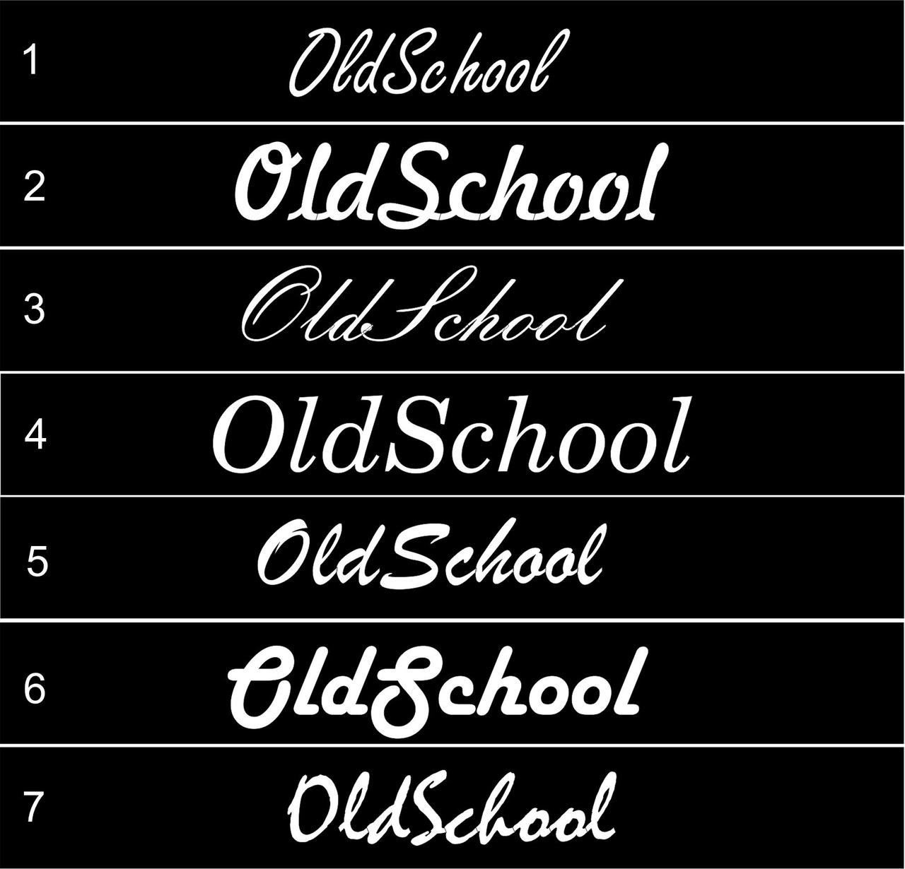 Сонцезахисна наклейка на лобове скло Old School стара школа, фото 1