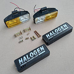 Фари додаткові білі halogen M, H3/12V/55W,172*60 mm (ціна вказана за 2 шт.) DK-W116M