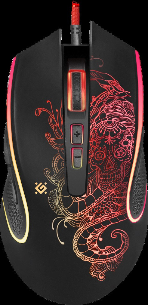 Мишка ігрова Defender Venom GM-640L 8 кнопок 3200dpi USB black