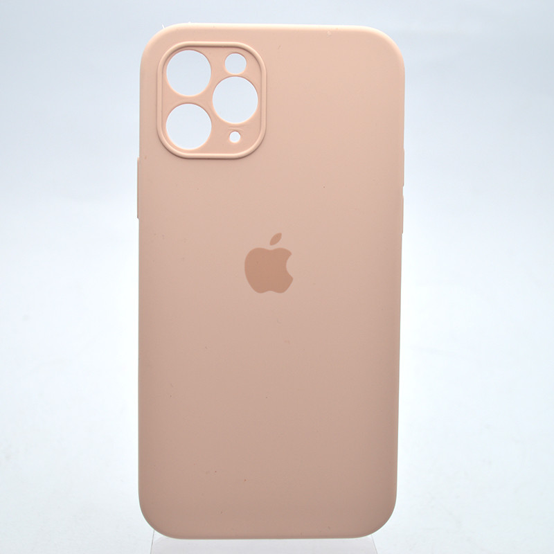 Чохол накладка Silicon case Full Square для iPhone 11 Pro Pink Sand, фото 1