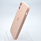 Чохол силіконовий з квадратними бортами Silicon case Full Square для iPhone 11 Pro Pink Sand, фото 3