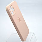 Чохол силіконовий з квадратними бортами Silicon case Full Square для iPhone 11 Pro Pink Sand, фото 2