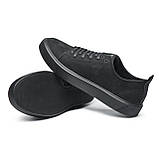 Кеди Чоловічі Замшеві Чорні, фото 5