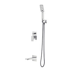 Система для душу та ванні прихованого монтажу Omnires Fresh chrome (SYSFRW01CR)