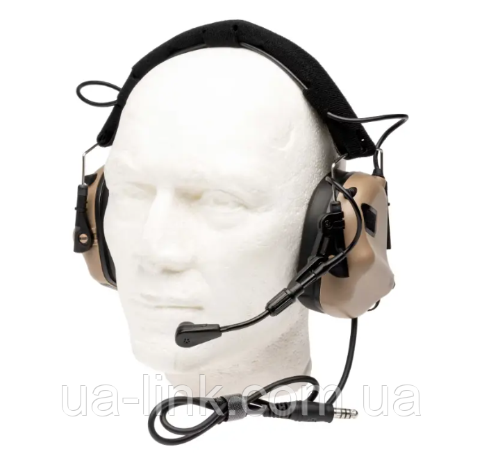 Активные Наушники EARMOR M32 Mod3 для Стрельбы, Тактические, Защитные с ...