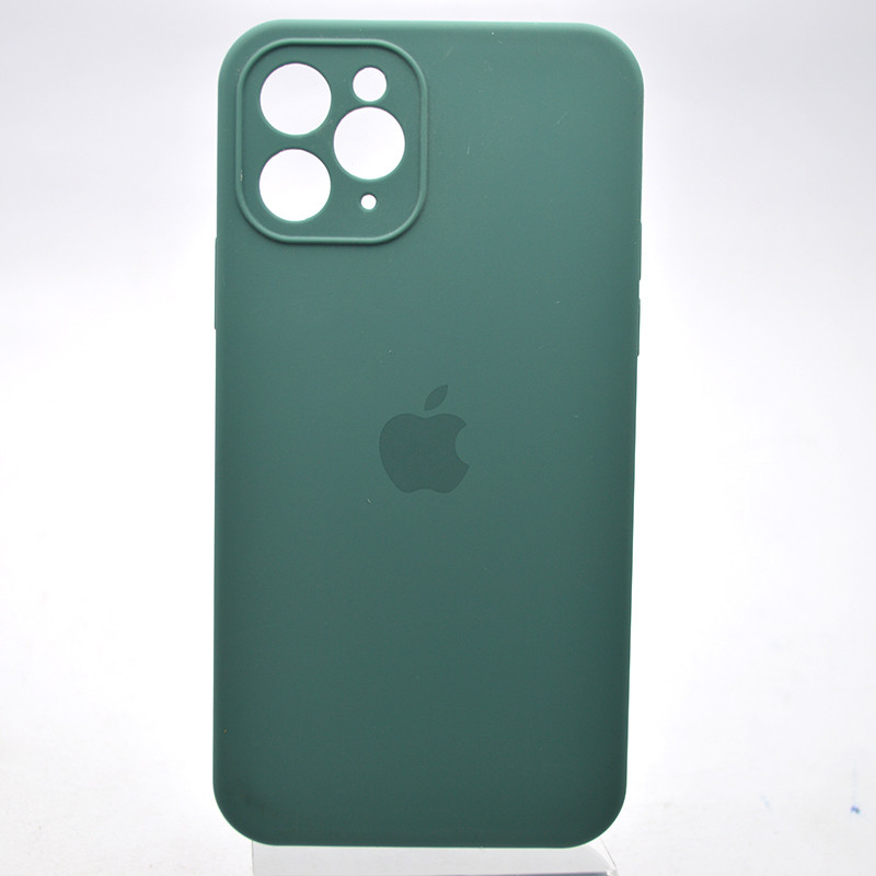 Чохол накладка Silicon case Full Square для iPhone 11 Pro Pine Green, фото 1