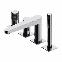 Змішувач на борт ванни Omnires Contour хром CT8032CR