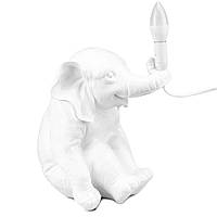Лампа "Белый слон", белая 2014-007 (1781)