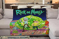 Плед «Rick and Morty»
