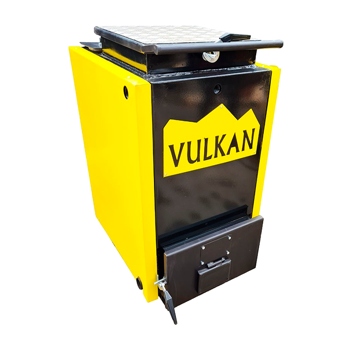 12кВт Котел холмова шахтного типу  4 мм Vulkan TERMO