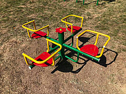 Карусель Вітряк. Карусель + сидіння. Розмір 1600х1600х800. Колір на вибір.