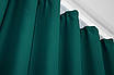 Комплект (2шт.2,5х2,5м.) штор із тканини блекаут "Fusion Dimout". Колір смарагдовий. Код 794ш 39-759, фото 6