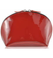 Шкіряна сумочка червоного кольору