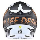 Мотошолом TLD SE5 Carbon Helmet [QUALIFIER WHITE / BRONZE], фото 4