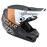 Мотошолом TLD SE5 Carbon Helmet [QUALIFIER WHITE / BRONZE], фото 7