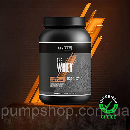 Сироватковий протеїн MyProtein PRO THE Whey 1910 грам ( смак печиво з кремом ), фото 1