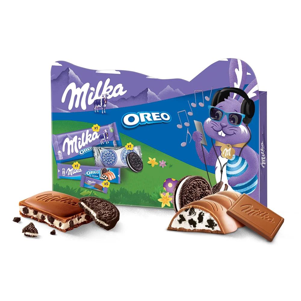 Подарунковий набір цукерок Milka & Oreo Sweets 182g, фото 1