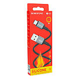 USB Borofone BX83 Silicone Type-C 3A, фото 4