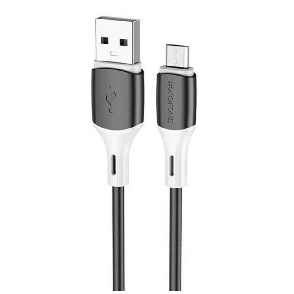 USB Borofone BX79 Silicone Micro 2.4A