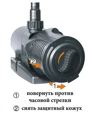 Насос, помпа SunSun JEP-8000, 8000 л/год. Занурювальний насос для ставка, фото 3