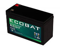 Аккумулятор Ecobat ELC12-7,2 AGM