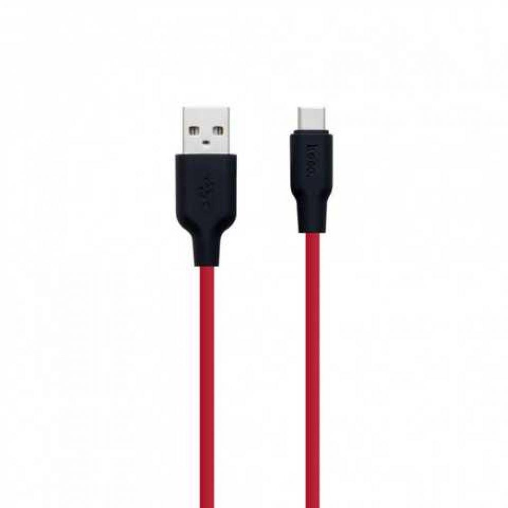 USB Hoco X21 Plus Silicone Type-C