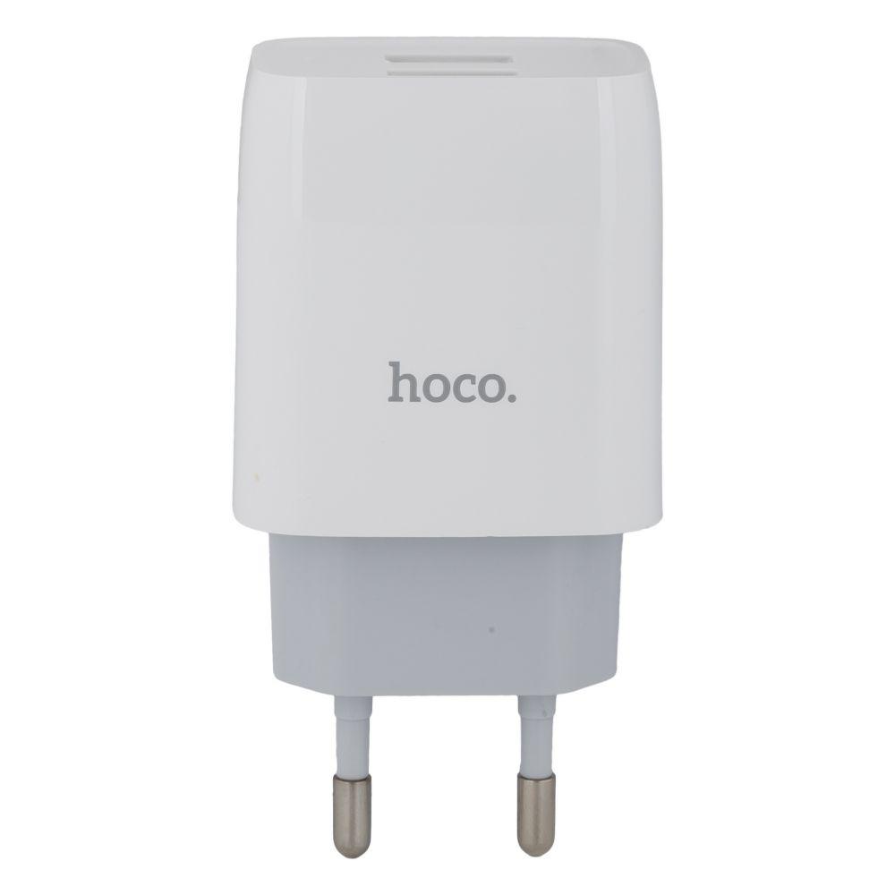 Мережевий зарядний пристрій Hoco C73A 2 USB Type-C 2.4A