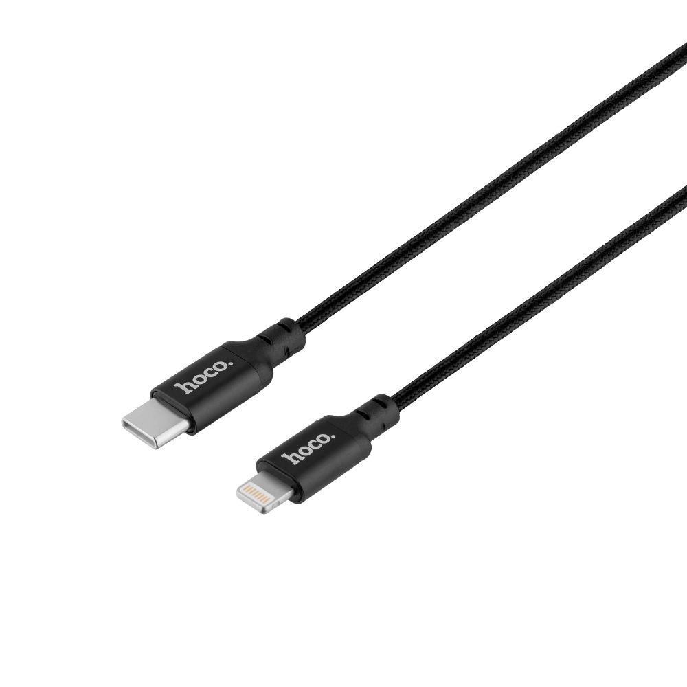 USB Hoco X14 Double Speed PD 20W Type-C to Lightning 2m
