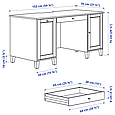 Комп'ютерний стіл IDANAS IKEA 105.141.55, фото 6