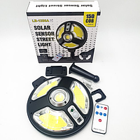 Фонарь уличный Solar Sensor LB-1288A 3000mA пульт светильник аккумуляторный