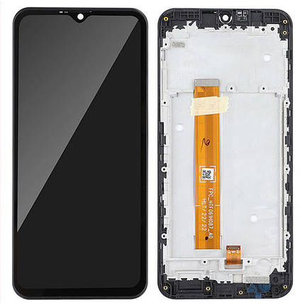Дисплей + сенсор із передньою панеллю для Ulefone Note 6T Black, фото 1