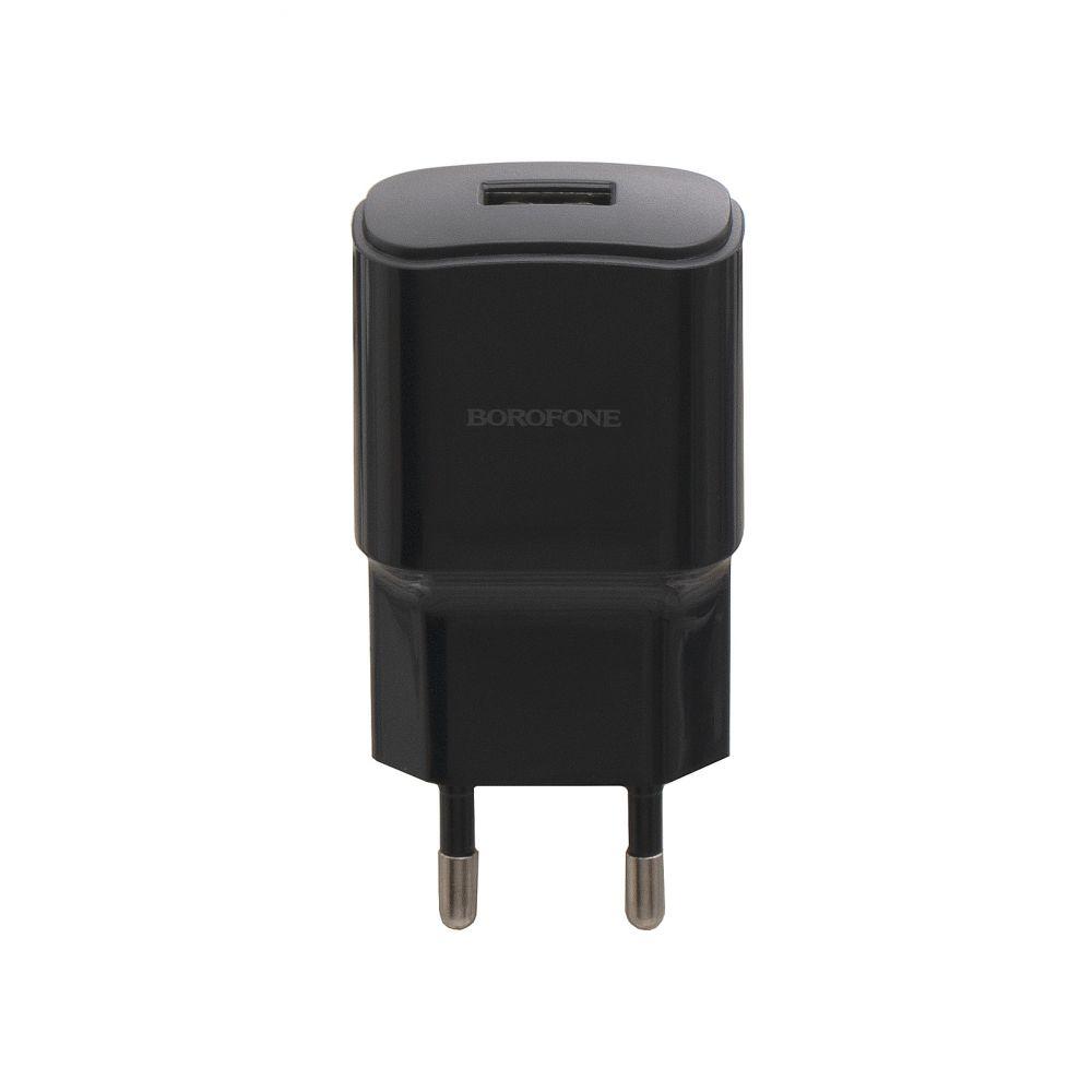 Мережевий зарядний пристрій Borofone BA48A Lightning 2,1A