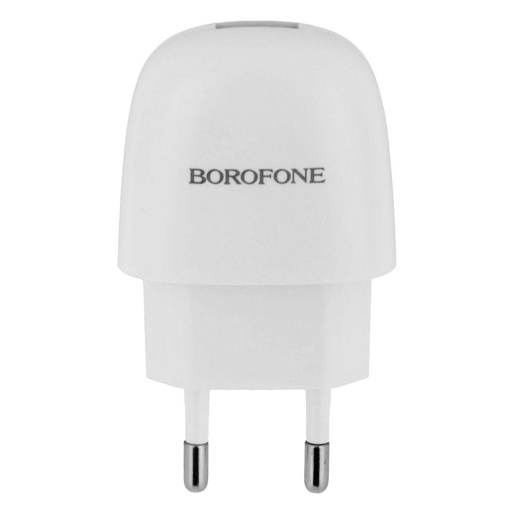 Мережевий зарядний пристрій Borofone BA49A Lightning 2,1A
