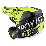 Мотошолом TLD SE5 COMPOSITE HELMET [QUALIFIER GLO YELLOW/BLk], фото 3