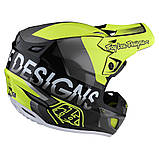 Мотошолом TLD SE5 COMPOSITE HELMET [QUALIFIER GLO YELLOW/BLk], фото 5