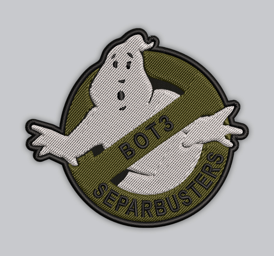 Шеврон " ВОТЗ SRPARBUSTERS" 9см