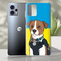 Силиконовый чехол BoxFace Motorola G23 Пес Патрон