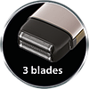Професійна електробритва Sway Shaver Pro Black 115 5250 BLK, фото 7
