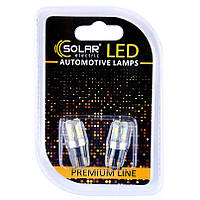 Светодиодные лампы Solar Premium Line LED 12V T10 W2.1x9.5d 10SMD 3030 SSC 10W 250lm CANBUS white (SL1342) 2шт