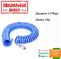 Шланг спиральный полиуретановый INTERTOOL PT-1707 TSH