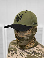 Тактическая кепка мужская бейсболка олива, зсу кепка военная, армейская кепка солдатская