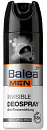 Дезодорант аэрозольный Balea Men deo spray invisible для мужчин 200 мл