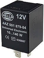 HELLA 4AZ 001 879-041 Flasher Unit - 12V - 3-pin Connector - монтаж - с держателем