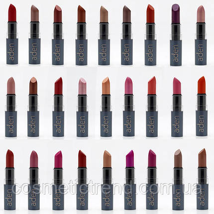Помада для губ зволожувальна Aden cosmetics Hydrating lipstick 02 Sweet Brown 3,5 gr розпродажу, фото 2