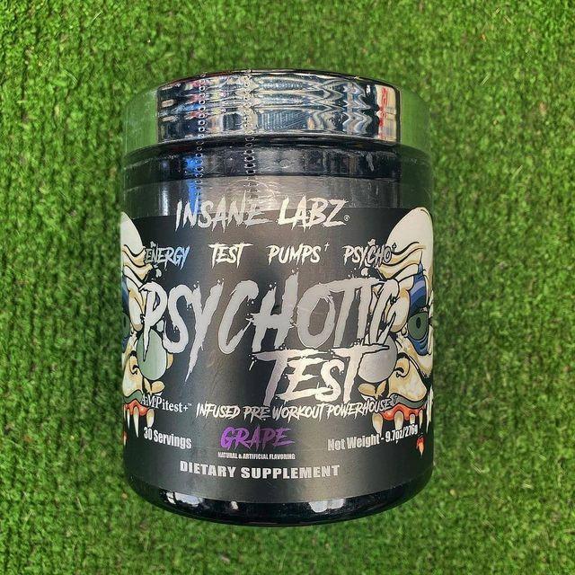 Передтренувальний комплекс Insane Labz Psychotic TEST 30 порцій 275 г