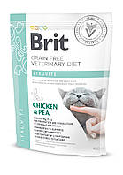Brit GF Veterinary Diets Cat Struvite 400 г Брит Сухой корм для кошек диета от струвитовых камней