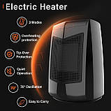 Hihhy Heater, енергоефективний електричний нагрівач PTC, нагрівач вентилятора, фото 2